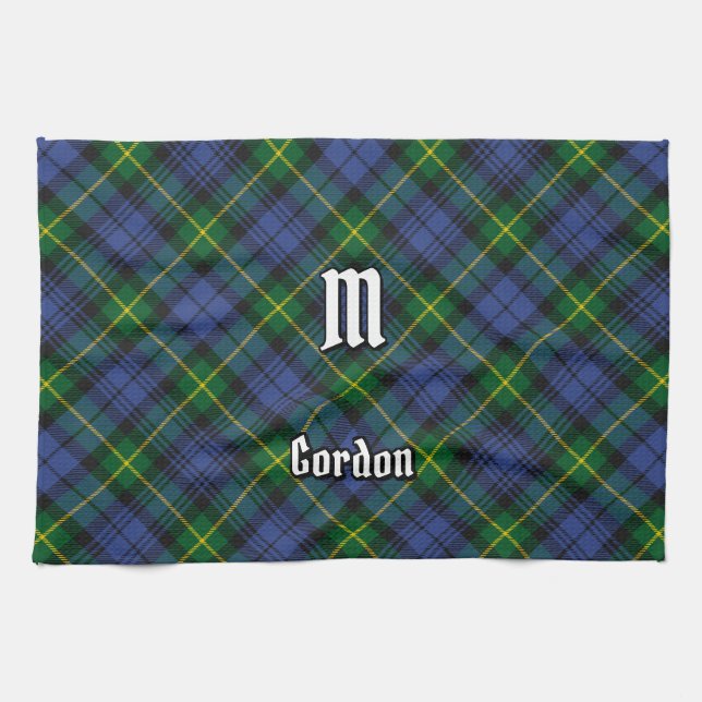 Serviette de cuisine Clan Gordon Tartan (Horizontal)