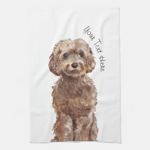 Serviette de cuisine Cockapo Brown