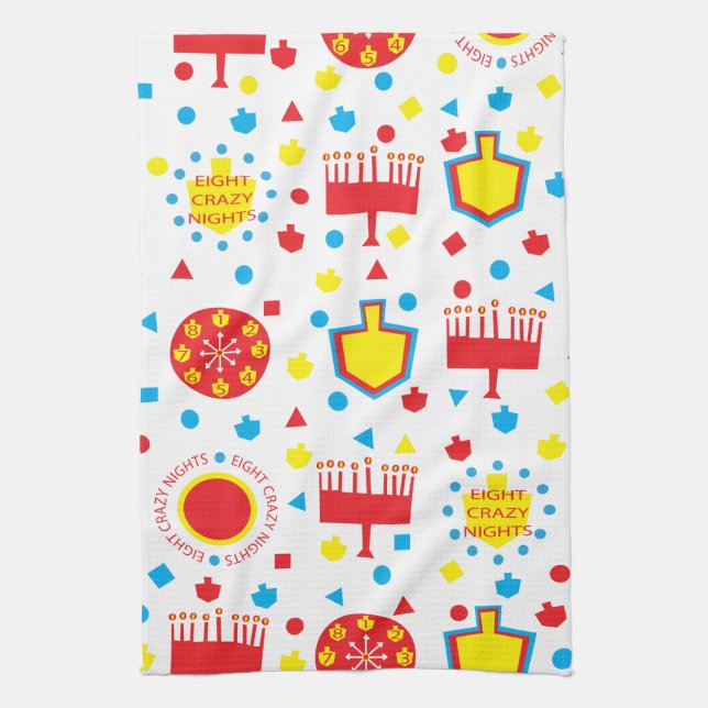 Serviette de cuisine "COLORÉ CRAZY 8" (Vertical)