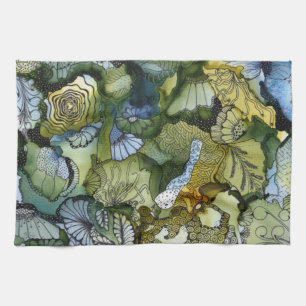 Serviette de cuisine compliquée