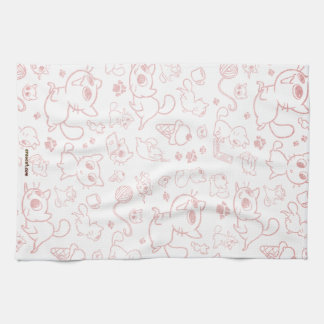 Serviette de cuisine Créu - Maroon