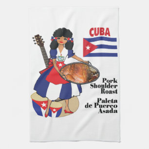 Serviette de cuisine cubaine Paleta