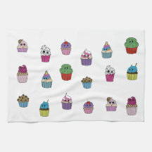 Serviette de cuisine Cupcake
