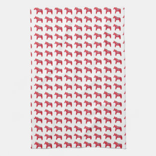 Serviette de cuisine Dala Horse