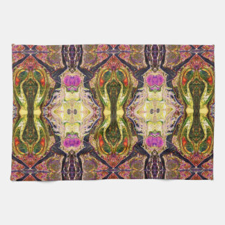 Serviette de cuisine de 8 guerriers de yoga par