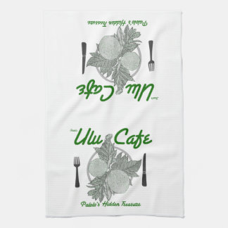 Serviette de cuisine de café d'Ulu de Snerk