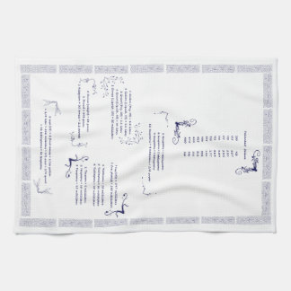Serviette de cuisine de conversion d'unité