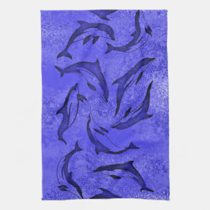 Serviette de cuisine de DANSE de DAUPHIN