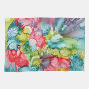 Serviette de cuisine de griffonnage de bruissement