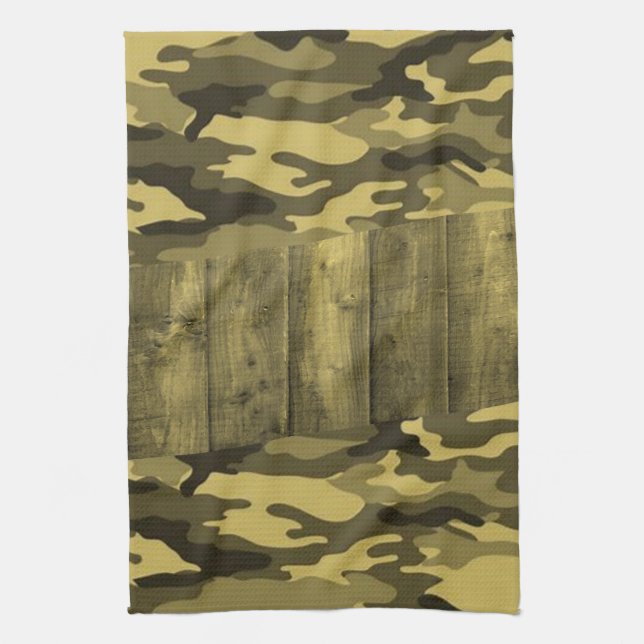 Serviette de cuisine de l'Armée Jaune (Vertical)