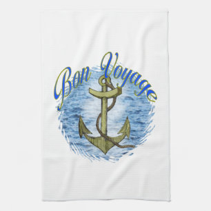 Serviette de cuisine de MoJo d'Américain de voyage