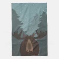 Serviette de cuisine de Moose