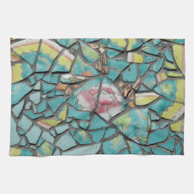 Serviette de cuisine de mosaïque (Horizontal)