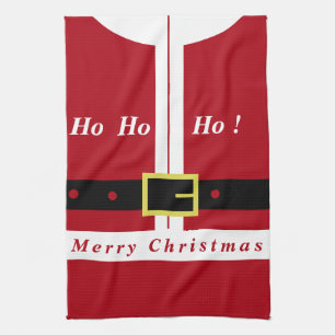 Serviette de cuisine de Noël du Père Noël
