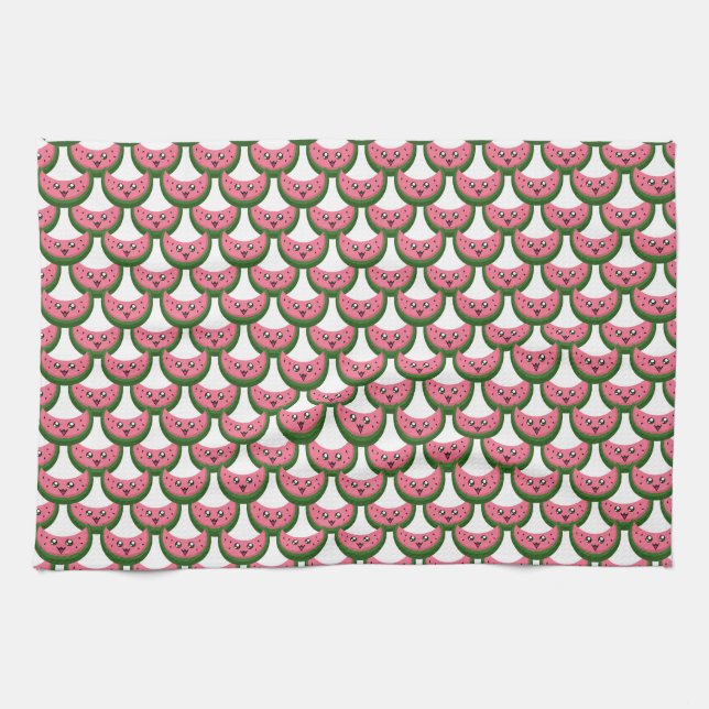 Serviette de cuisine de pastèque (Horizontal)