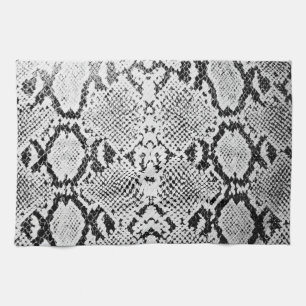 Serviette de cuisine de peau de serpent