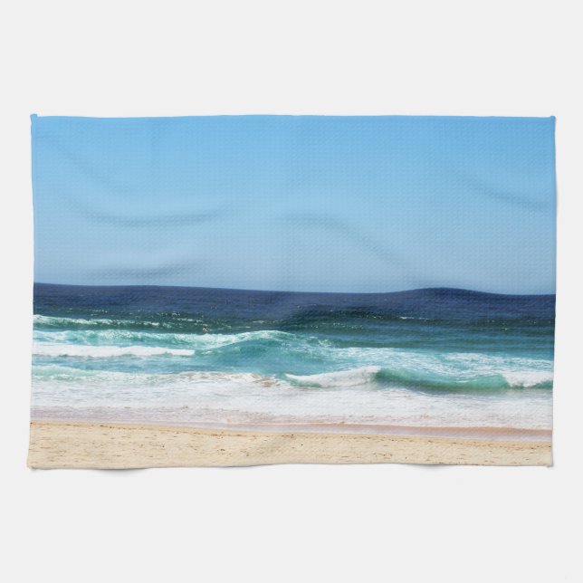 Serviette de cuisine de plage (Horizontal)