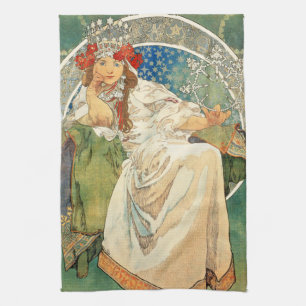 Serviette de cuisine de princesse Hyacinth