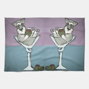 Serviette de cuisine de Schnauzer