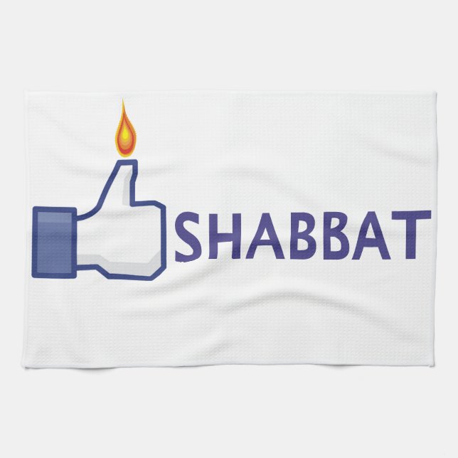 Serviette de cuisine de Shabbat (Horizontal)