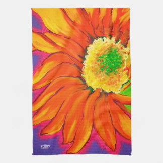 Serviette de cuisine "de tournesol de Sun-Rayon"