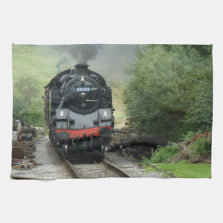 Serviette de cuisine de train de vapeur