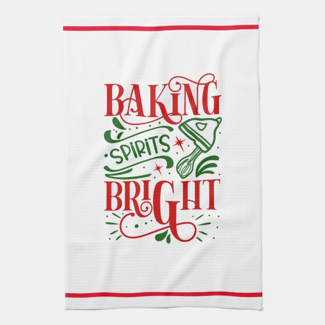 Serviette de cuisine de vacances (Vertical)