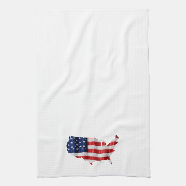 Serviette de cuisine des Etats-Unis (Vertical)