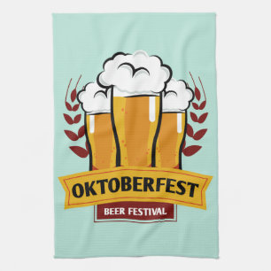 Serviette de cuisine d'Oktoberfest