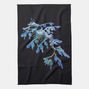 Serviette de cuisine Dragon de mer feuillu