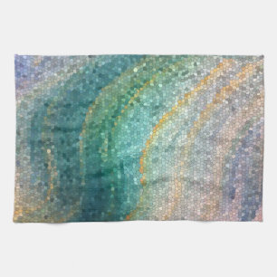 Serviette de cuisine éloignée de rivages