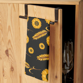 Serviette de cuisine en blé de tournesol
