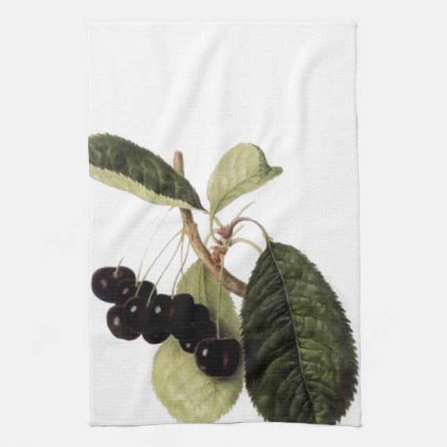 Serviette de cuisine en cerisier noir (Vertical)