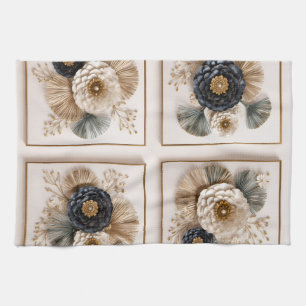Serviette de cuisine en coton premium Mou et abs
