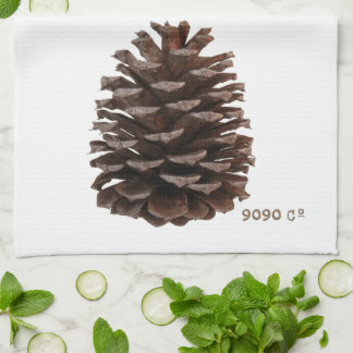 Serviette de cuisine en forêt