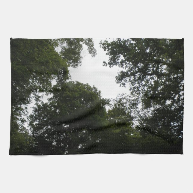 Serviette de cuisine en forêt déplaisante (Horizontal)