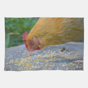 Serviette de cuisine en poulet