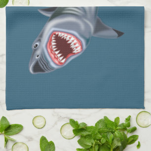 Serviette de cuisine en requin Couleurs personnali