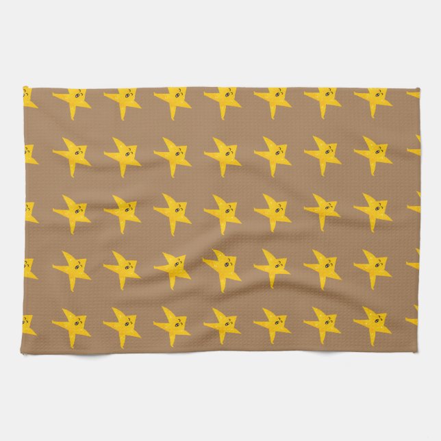 Serviette de cuisine étoilée (Horizontal)