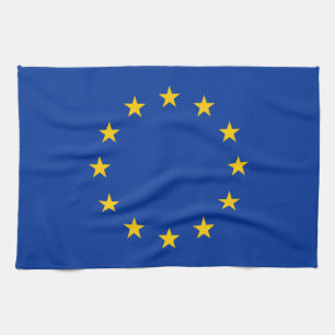 Serviette de cuisine EU Drapeau