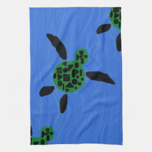 Serviette de cuisine faite sur commande de Honu de