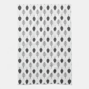 serviette de cuisine feuille