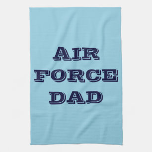 Serviette de cuisine Fière Force aérienne Papa