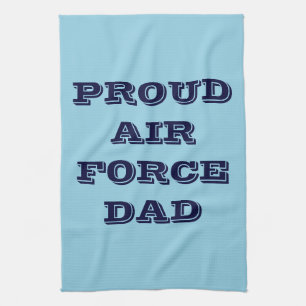 Serviette de cuisine Fière Force aérienne Papa