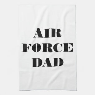 Serviette de cuisine Fière Force aérienne Papa
