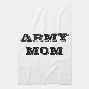 Serviette de cuisine Fière maman armée