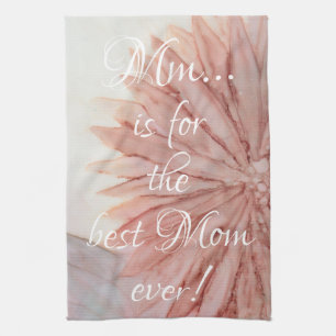 Serviette de cuisine "Fleurs/Pinkish"