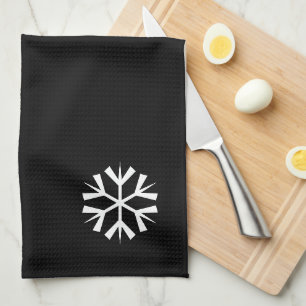 Serviette de cuisine Flocon de neige