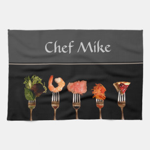Serviette de cuisine Fourchettes Nourriture