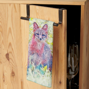 Serviette de cuisine Fox